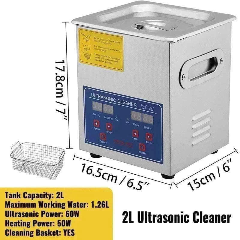Ultrasonic Cleaner 1.3L–30L with Heat & Digital Timer Control-30L / CZECH REPUBLIC