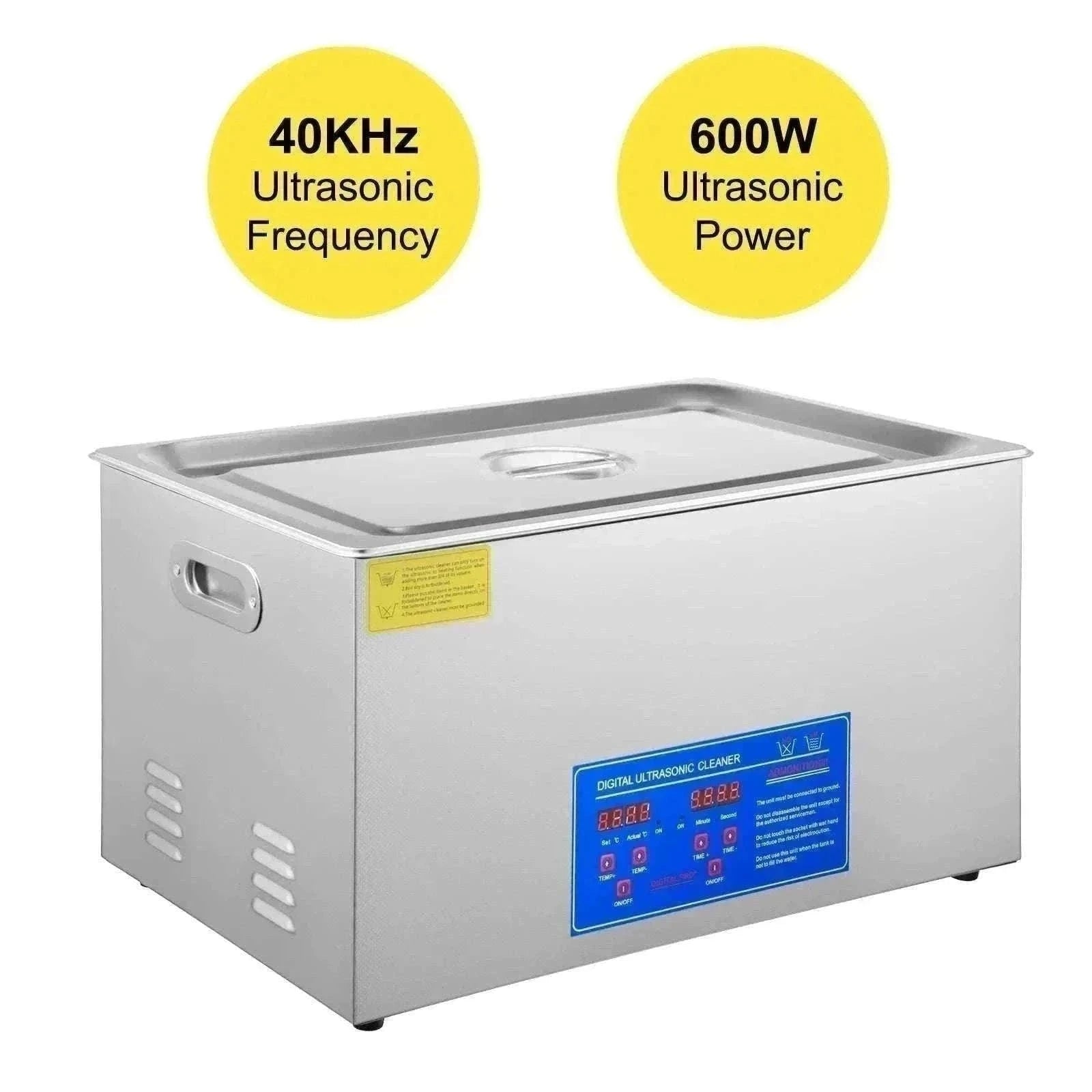 Ultrasonic Cleaner 1.3L–30L with Heat & Digital Timer Control-30L / CZECH REPUBLIC