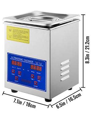 Ultrasonic Cleaner 1.3L–30L with Heat & Digital Timer Control-30L / CZECH REPUBLIC
