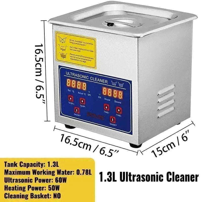 Ultrasonic Cleaner 1.3L–30L with Heat & Digital Timer Control-30L / CZECH REPUBLIC