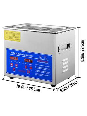 Ultrasonic Cleaner 1.3L–30L with Heat & Digital Timer Control-30L / CZECH REPUBLIC