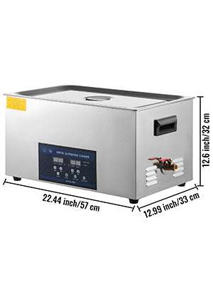 Ultrasonic Cleaner 10L / 30L Dual Frequency 28/40kHz with Heating-30 L Tank / Poland