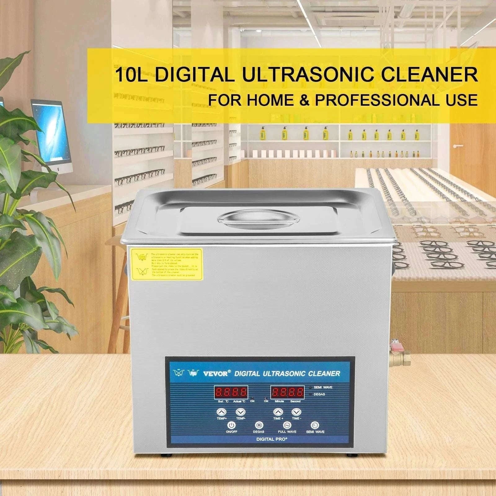 Ultrasonic Cleaner 10L / 30L Dual Frequency 28/40kHz with Heating-30 L Tank / Poland