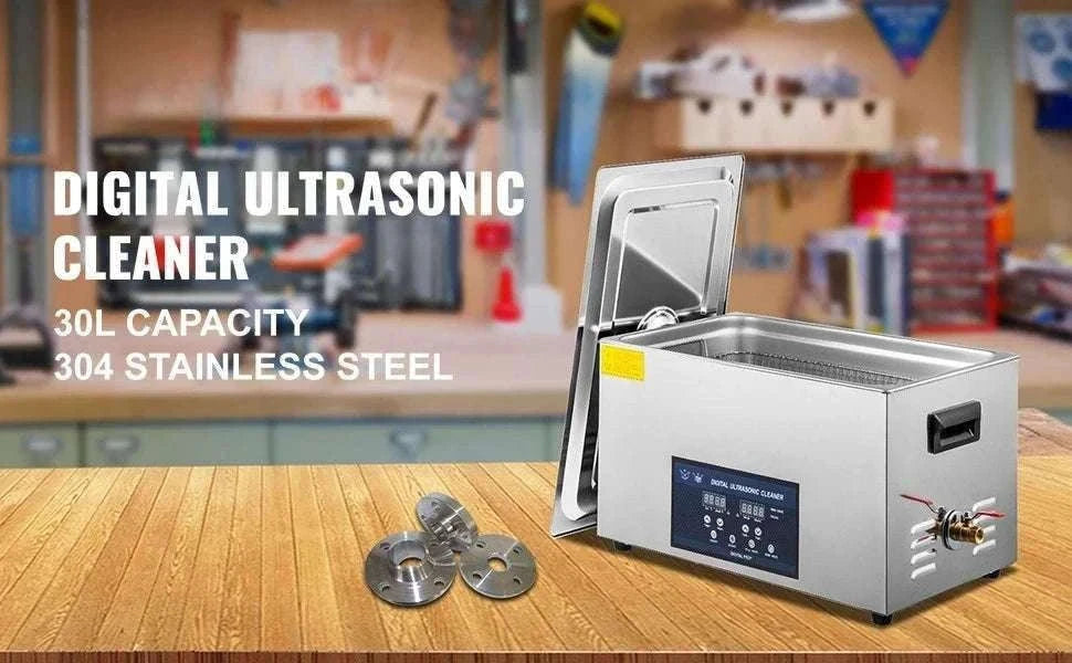 Ultrasonic Cleaner 10L / 30L Dual Frequency 28/40kHz with Heating-30 L Tank / Poland