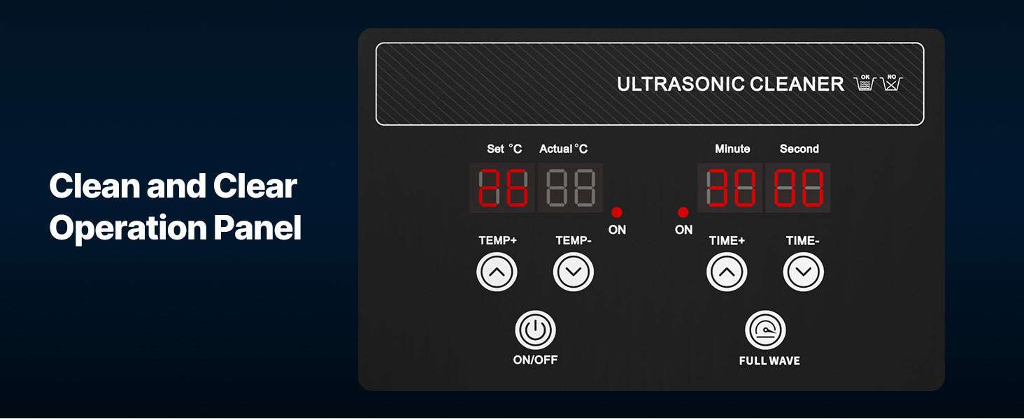 Ultrasonic Cleaner 6L–30L Stainless Steel Bath for Jewelry & Parts-6L / United States