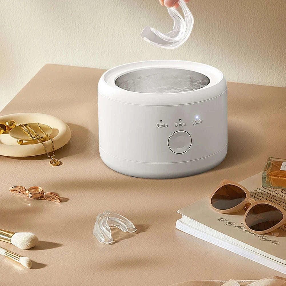 Ultrasonic Cleaner for Jewelry, Glasses & Dentures USB Rechargeable-france