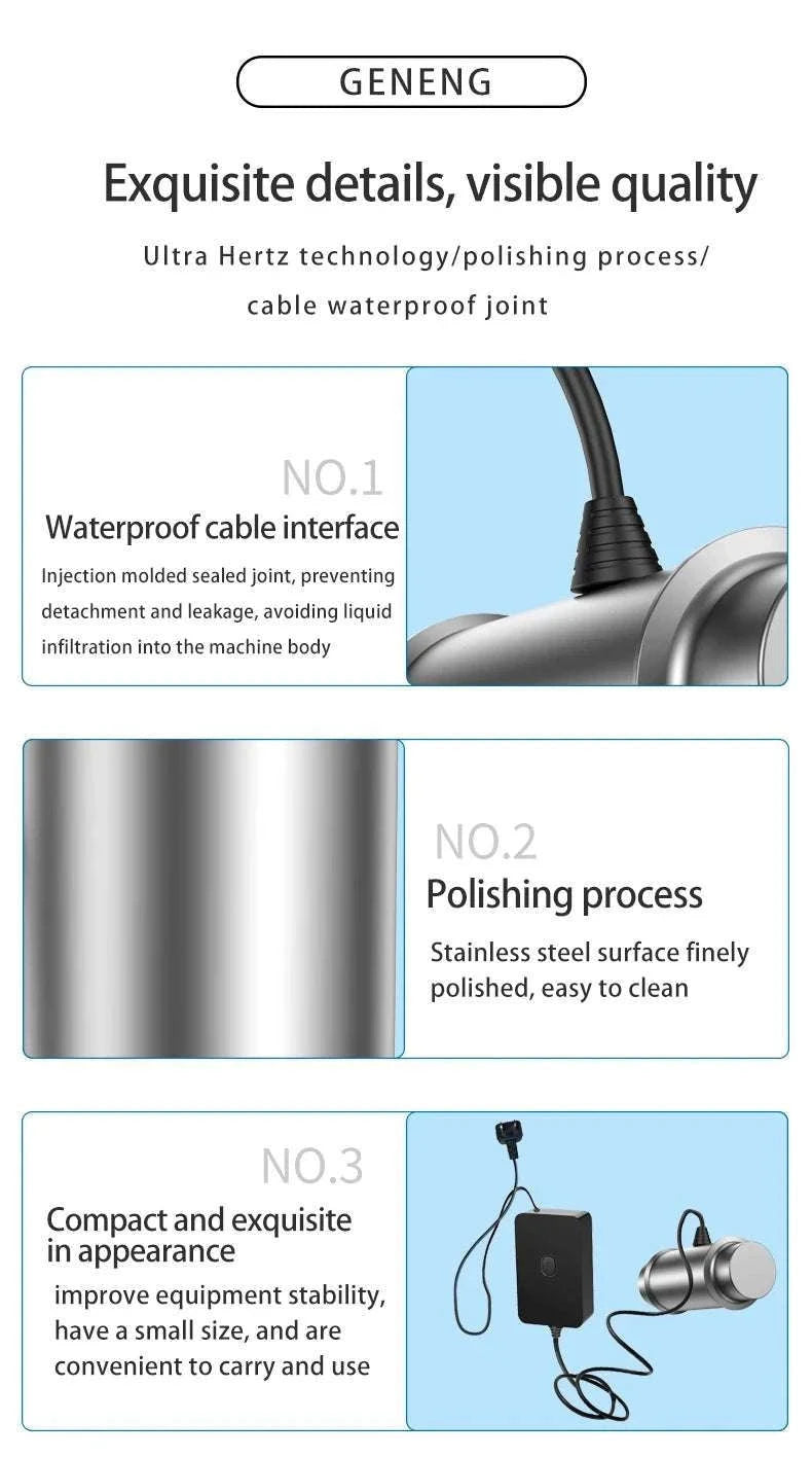 Ultrasonic Cleaner for Jewelry, Glasses & Makeup Brushes-UK / China Mainland