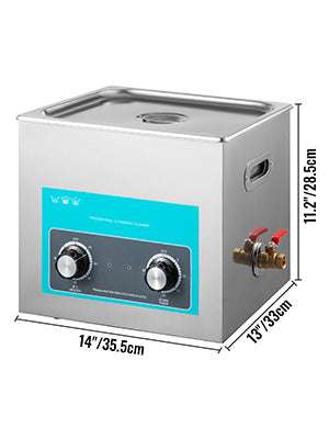 Ultrasonic Cleaner with Heating 2L–30L Deep Cleaning Machine-6.5 L / spain