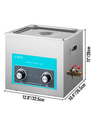 Ultrasonic Cleaner with Heating 2L–30L Deep Cleaning Machine-6.5 L / spain