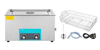 Ultrasonic Cleaner with Heating 2L–30L Deep Cleaning Machine-6.5 L / spain