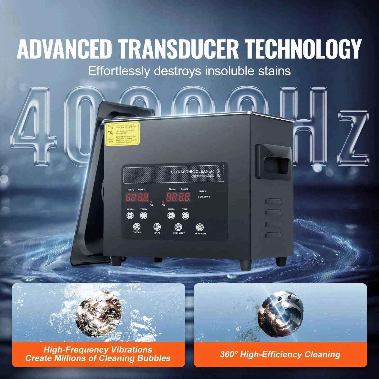 Ultrasonic Cleaner with Timer-15L / Germany