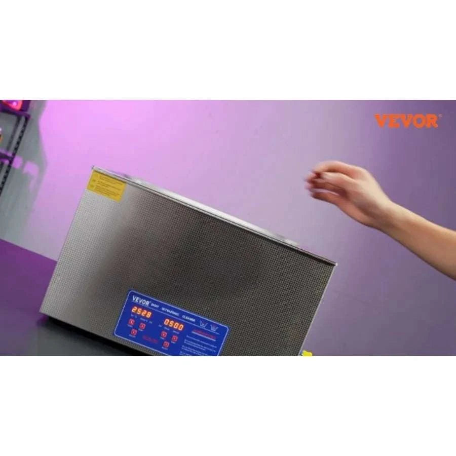 Ultrasonic Jewelry Cleaner 40kHz with Digital Timer 110V-United States / 1.3L
