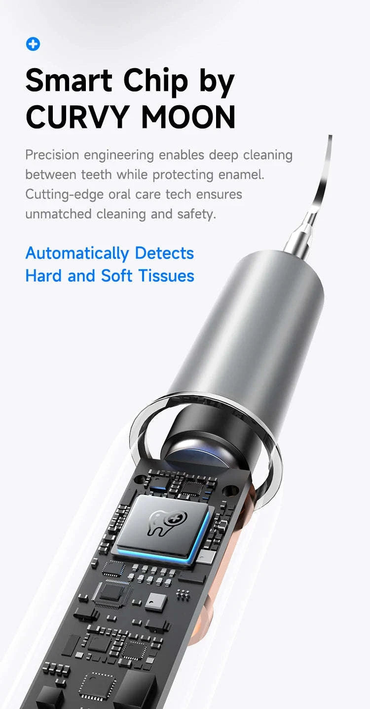 Ultrasonic Tooth Cleaner with Camera Tartar Remover Tool-as show