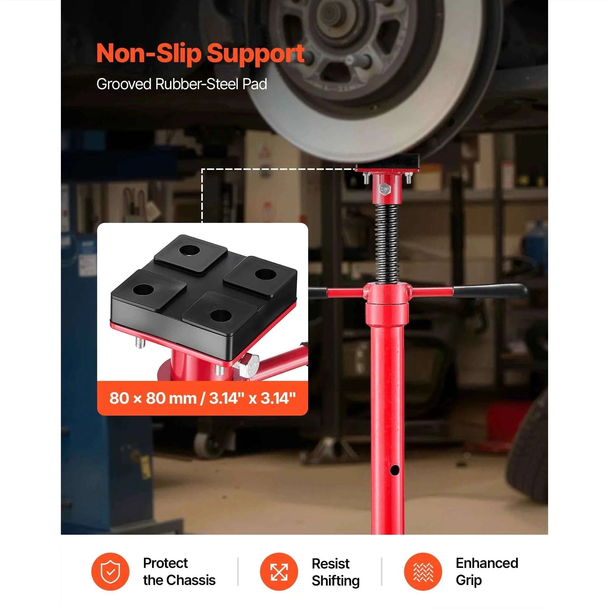 Under Hoist Tripod Stand 2 Ton Adjustable Height-2T / United States