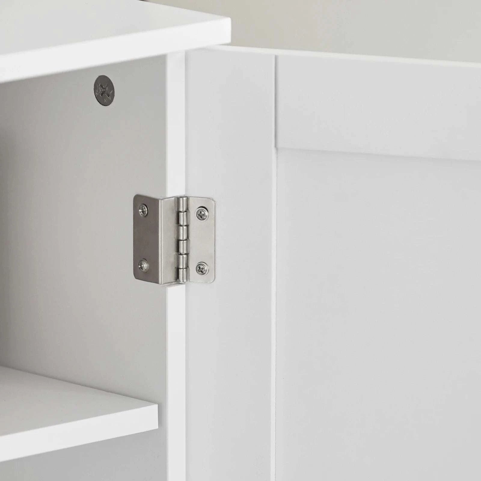 Under Sink Bathroom Cabinet with U-Shape Storage 60x60x30cm-Dark Grey / GERMANY