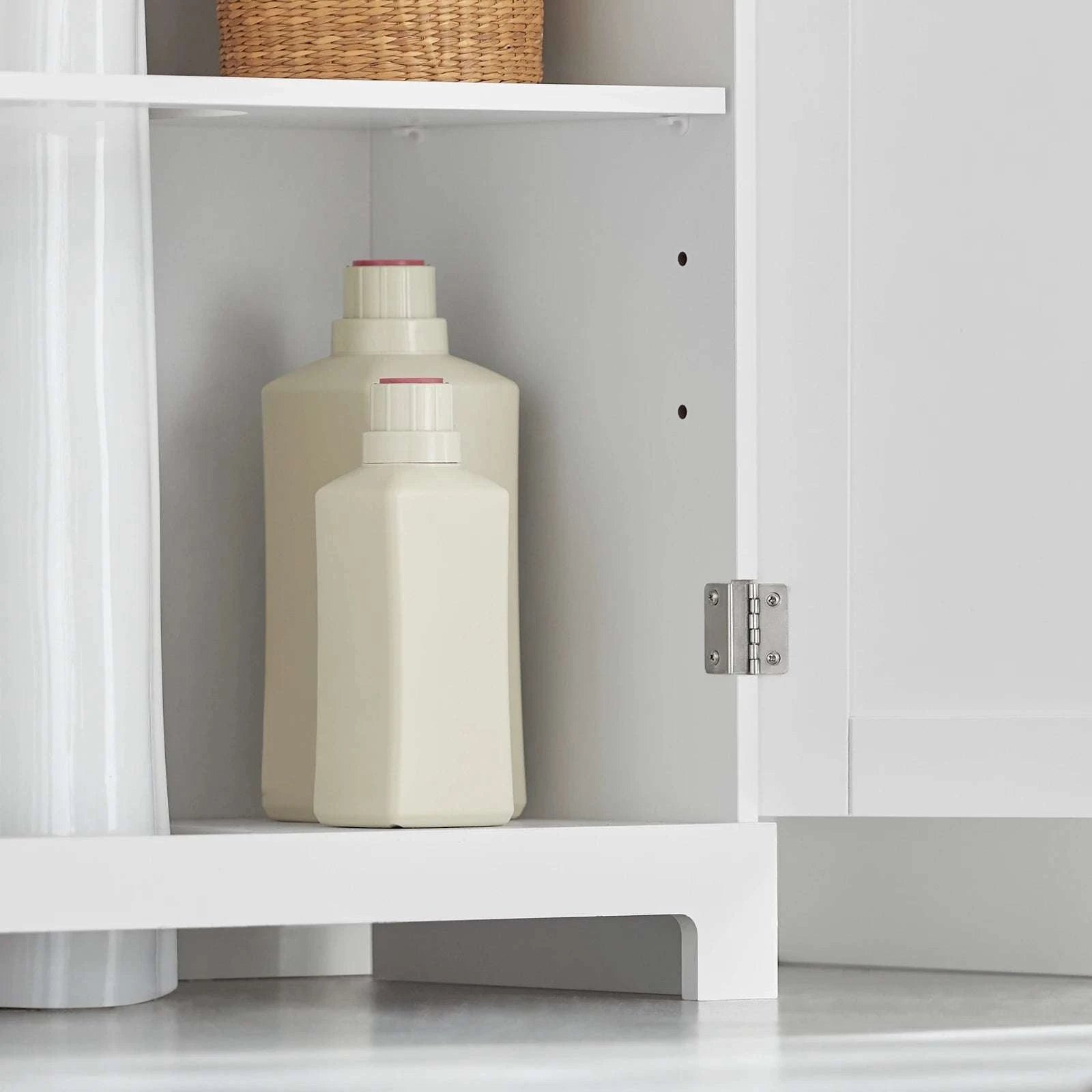 Under Sink Bathroom Cabinet with U-Shape Storage 60x60x30cm-Dark Grey / GERMANY
