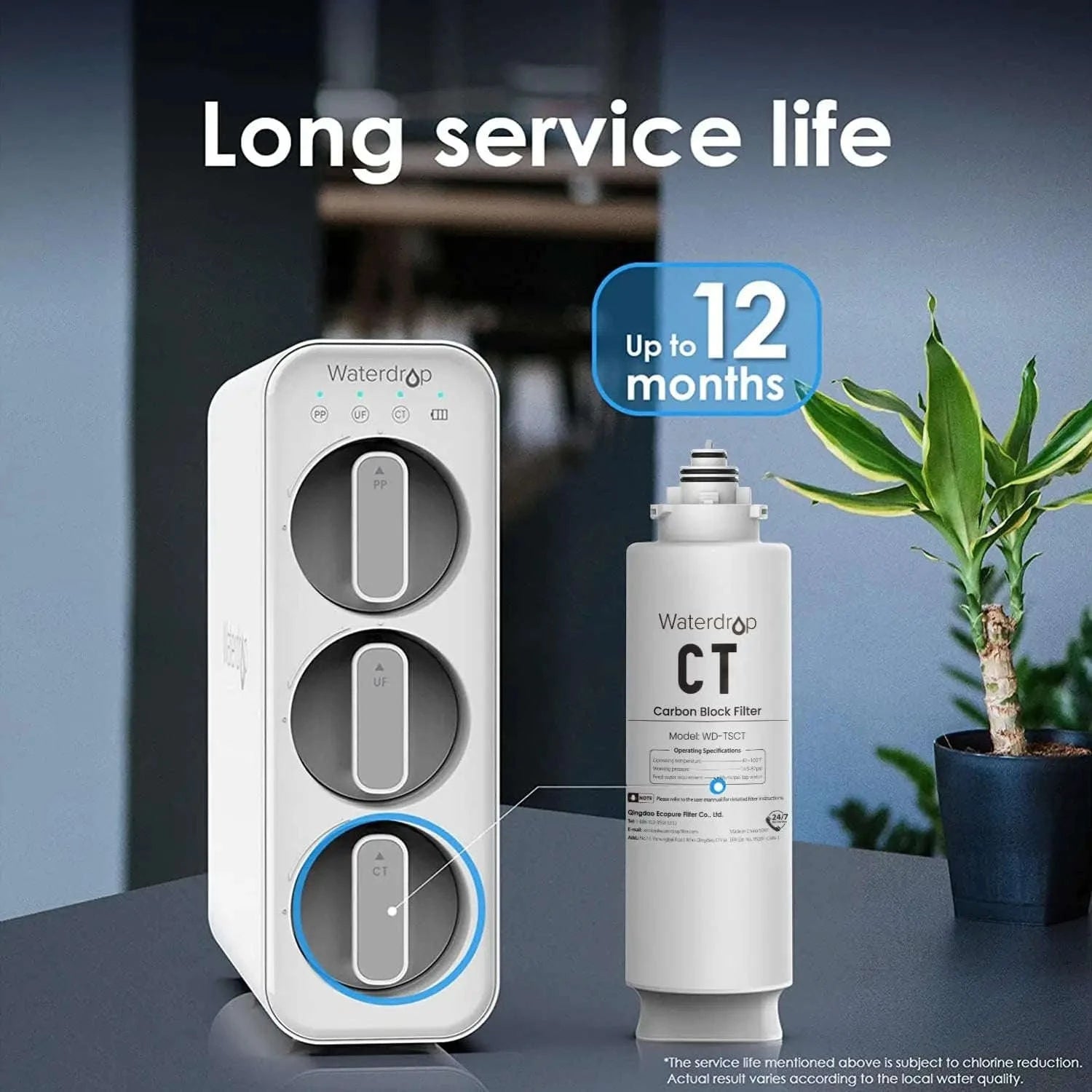 Under Sink Water Filter Replacement for TSU System-1Pc / United States
