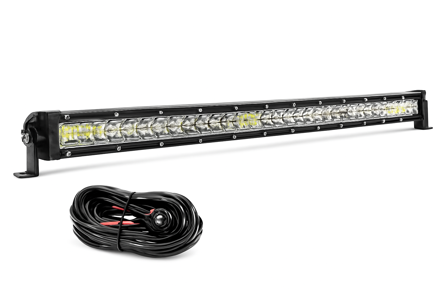 UNI-SHINE 22inch 104W Led Light Bar 12000LM Single Row Led Work Driving Lights Offroad Truck SUV ATV Tractor Car Boat 12V 24V