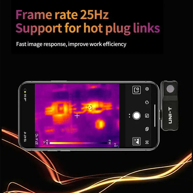 UNI-T Mobile Thermal Imager – Smartphone Infrared Camera Adapter-UTI120Mobile Android / CHINA