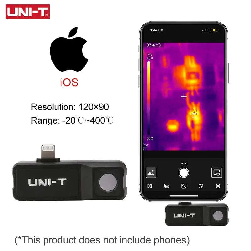 UNI-T Mobile Thermal Imager – Smartphone Infrared Camera Adapter-UTI120Mobile Android / CHINA