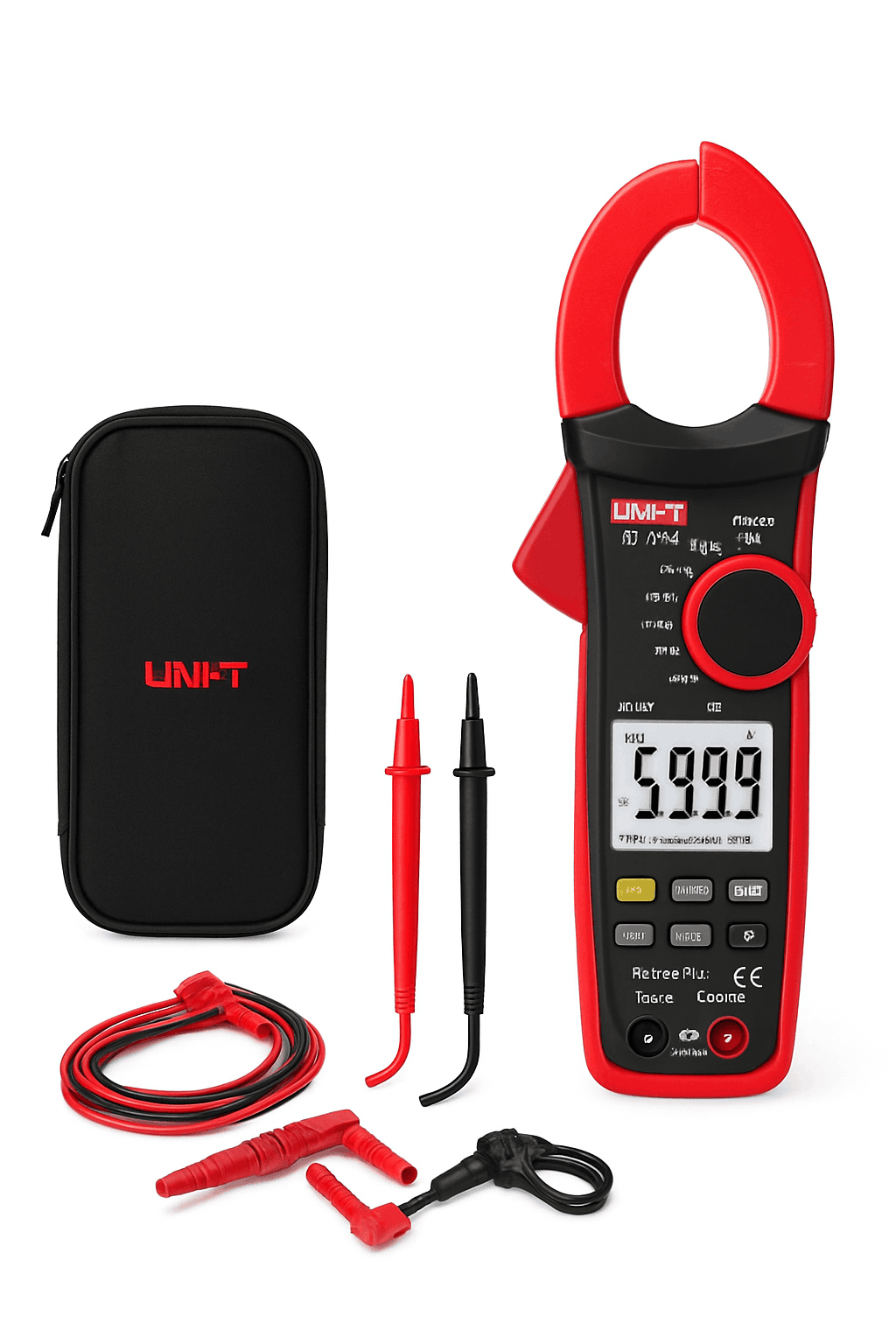 UNI-T True RMS Digital Clamp Meter, 1000A Electrical Tester-UT206B / CHINA