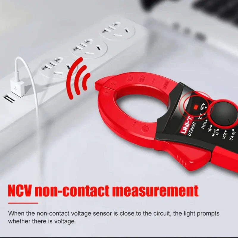 UNI-T True RMS Digital Clamp Meter – 1000A Range, Precision Electrical Testing-UT206B / CHINA