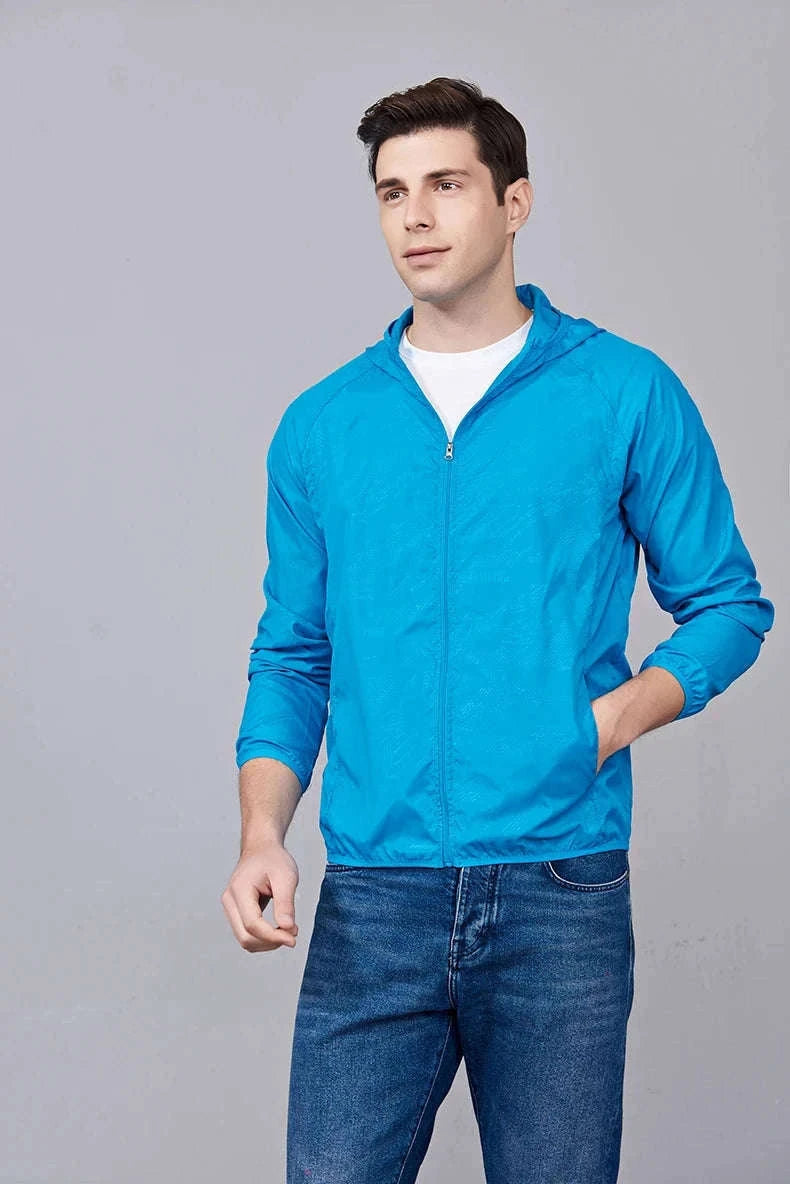 Unisex Waterproof Hiking Jacket for All-Weather Outdoor Comfort-Unisex White / XXXL