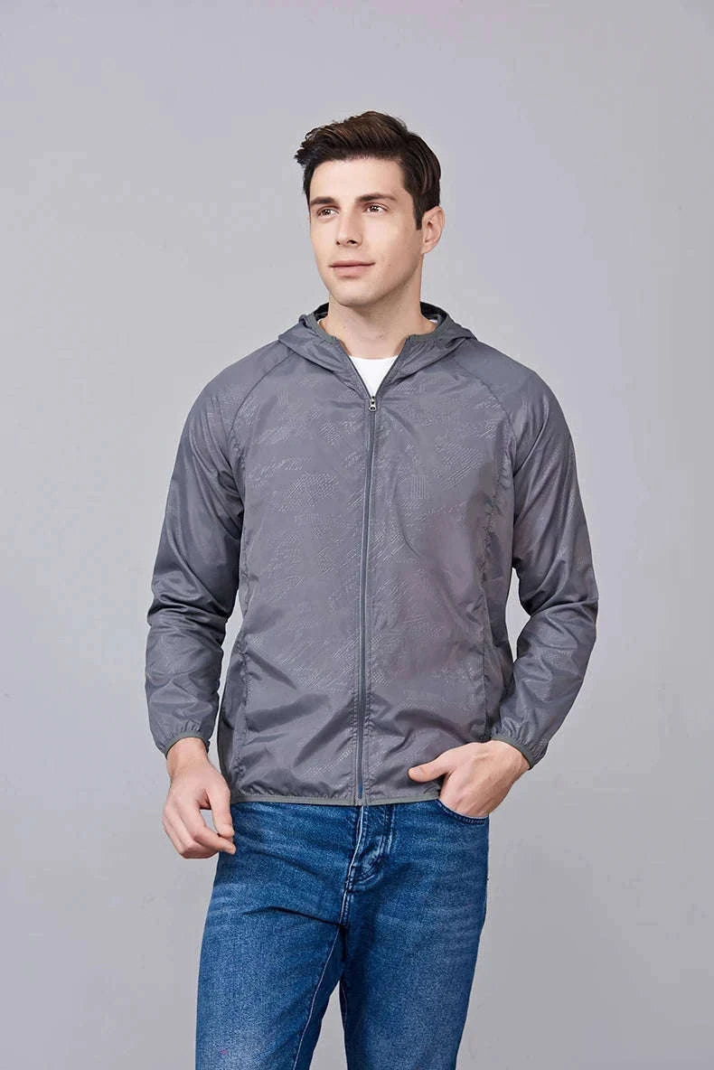 Unisex Waterproof Hiking Jacket for All-Weather Outdoor Comfort-Unisex White / XXXL