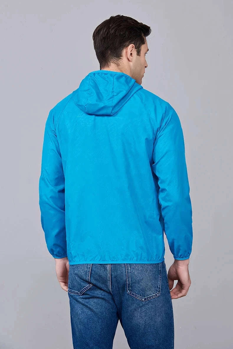 Unisex Waterproof Hiking Jacket for All-Weather Outdoor Comfort-Unisex White / XXXL