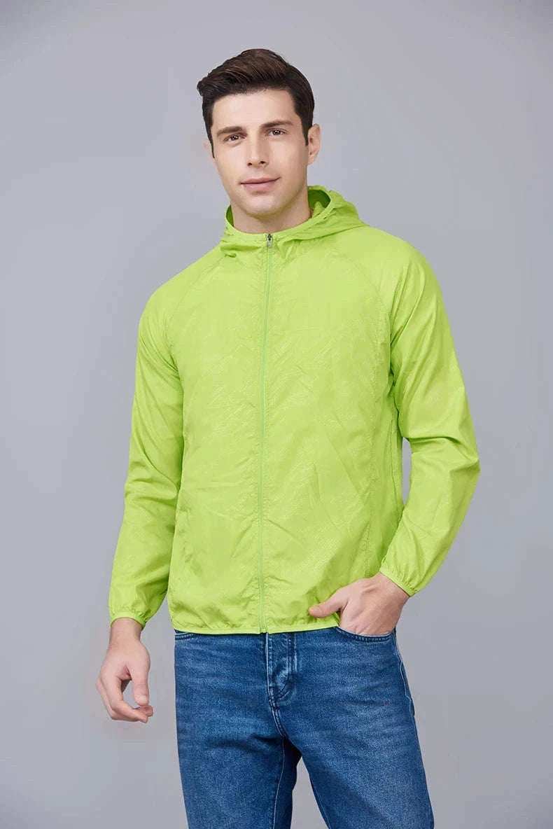 Unisex Waterproof Hiking Jacket for All-Weather Outdoor Comfort-Unisex White / XXXL