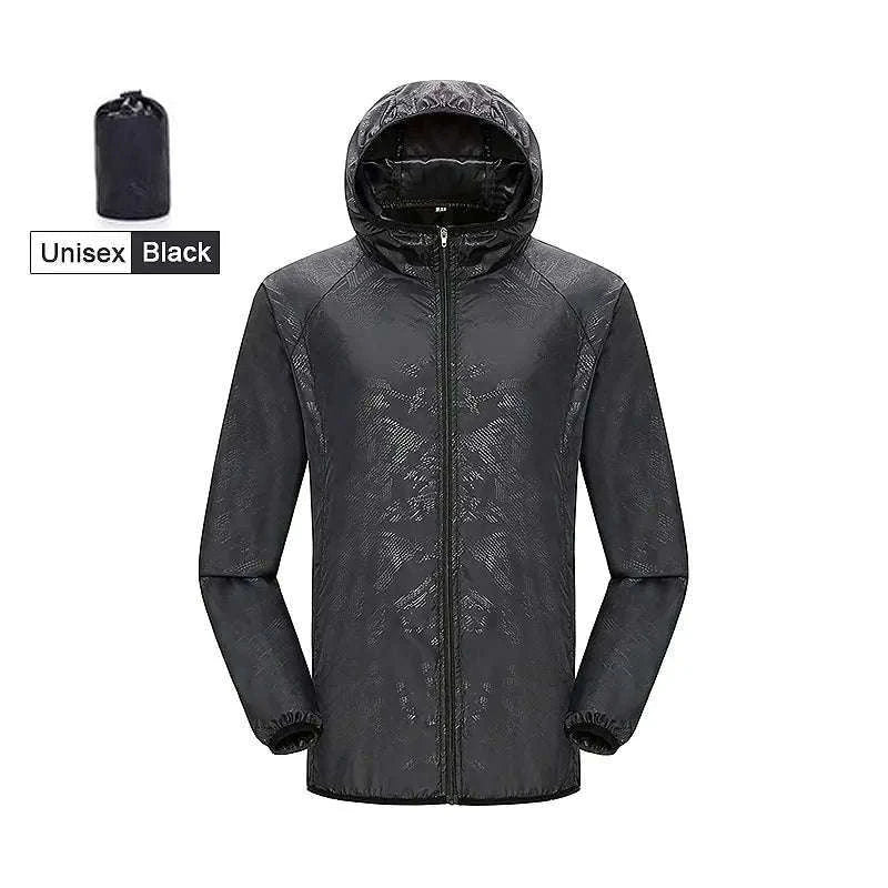 Unisex Waterproof Hiking Jacket for All-Weather Outdoor Comfort-Unisex White / XXXL