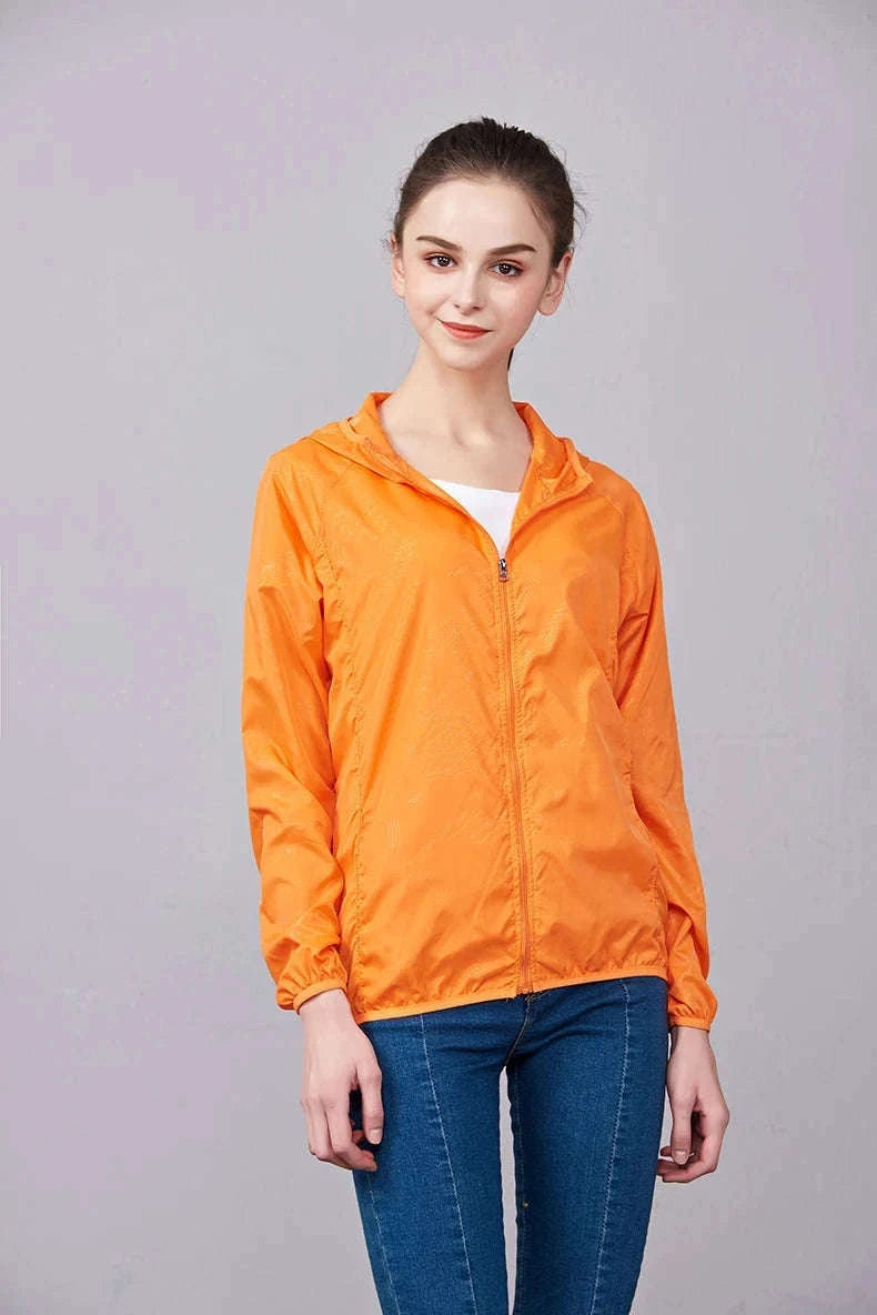 Unisex Waterproof Hiking Jacket for All-Weather Outdoor Comfort-Unisex White / XXXL