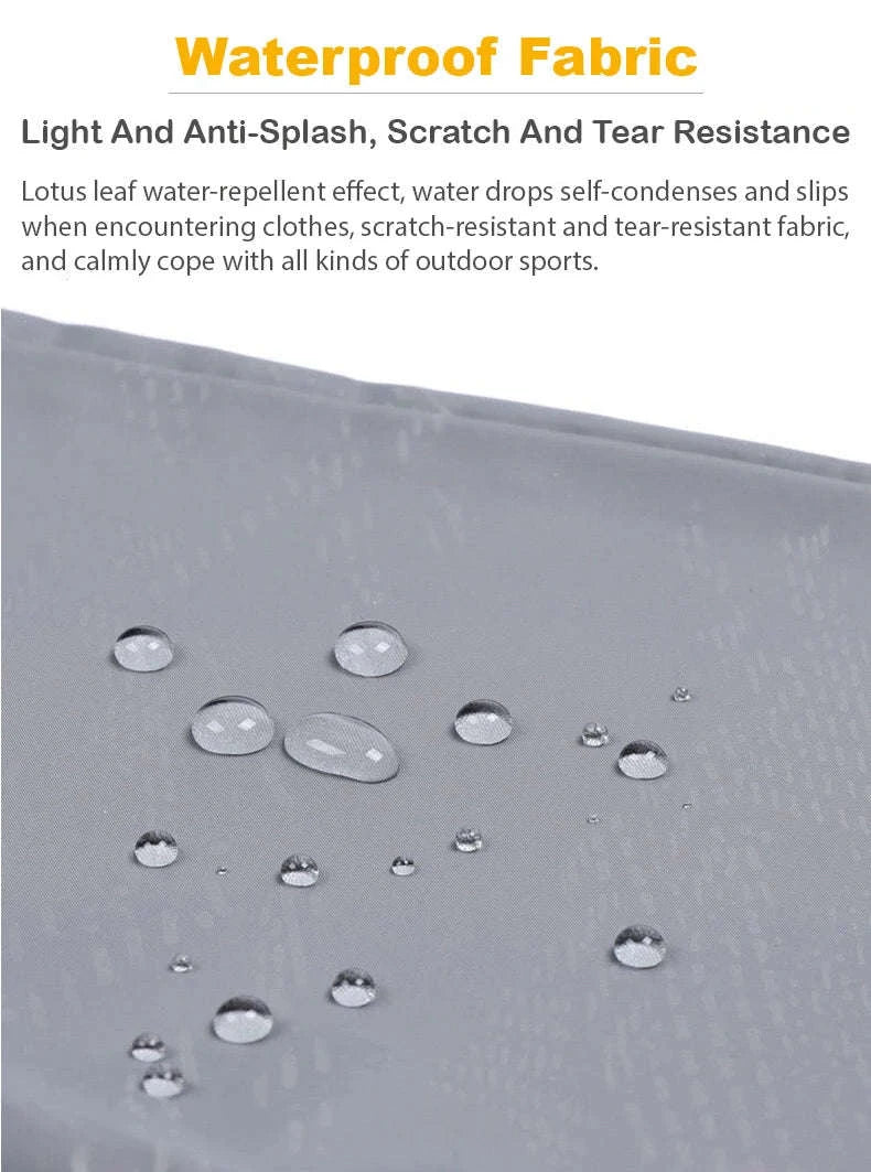 Unisex Waterproof Hiking Jacket-Unisex White / XXXL