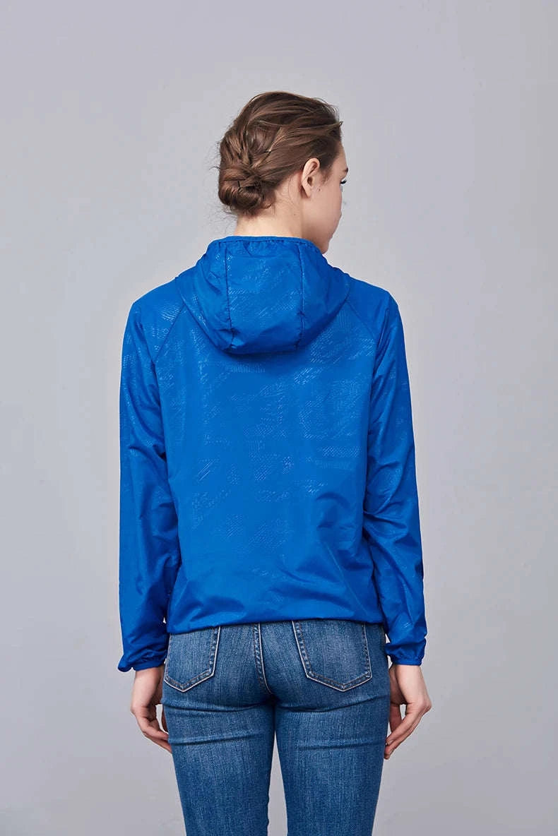 Unisex Waterproof Hiking Jacket-Unisex White / XXXL