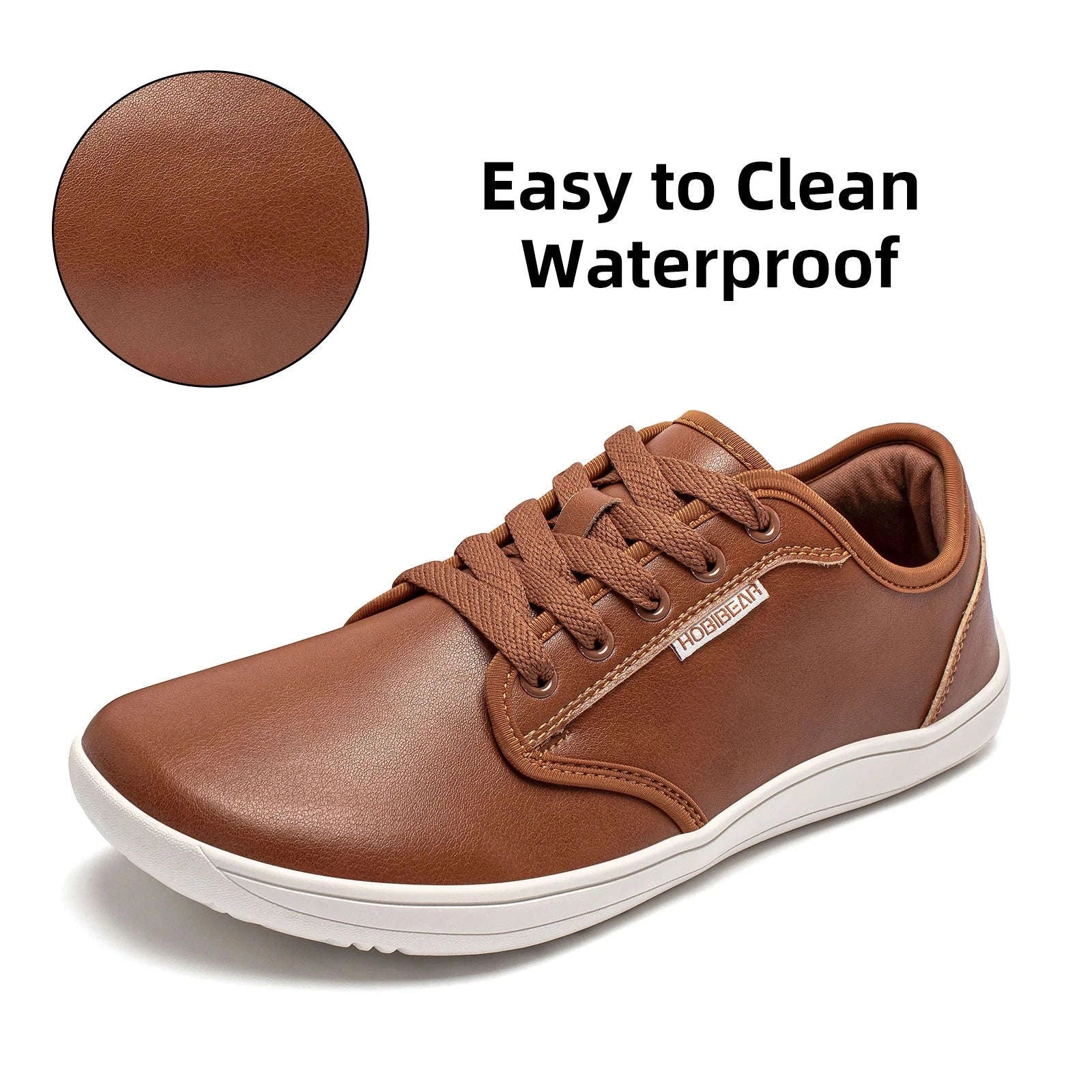 Unisex Wide Barefoot Shoes Zero Drop Minimalist Sneakers-Black White / 46