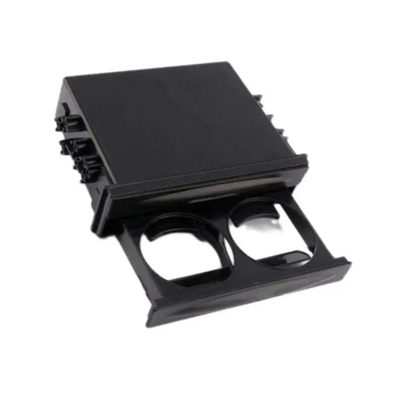 Universal 1 DIN Car Cup Holder Storage Box-Germany / Red