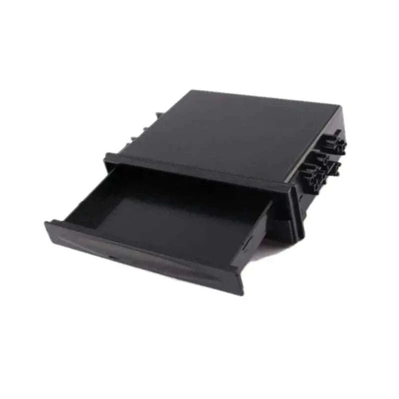 Universal 1 DIN Car Cup Holder Storage Box-Germany / Red
