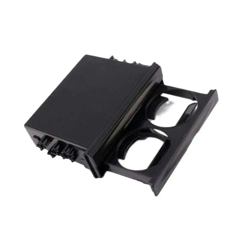 Universal 1 DIN Car Cup Holder Storage Box-Germany / Red