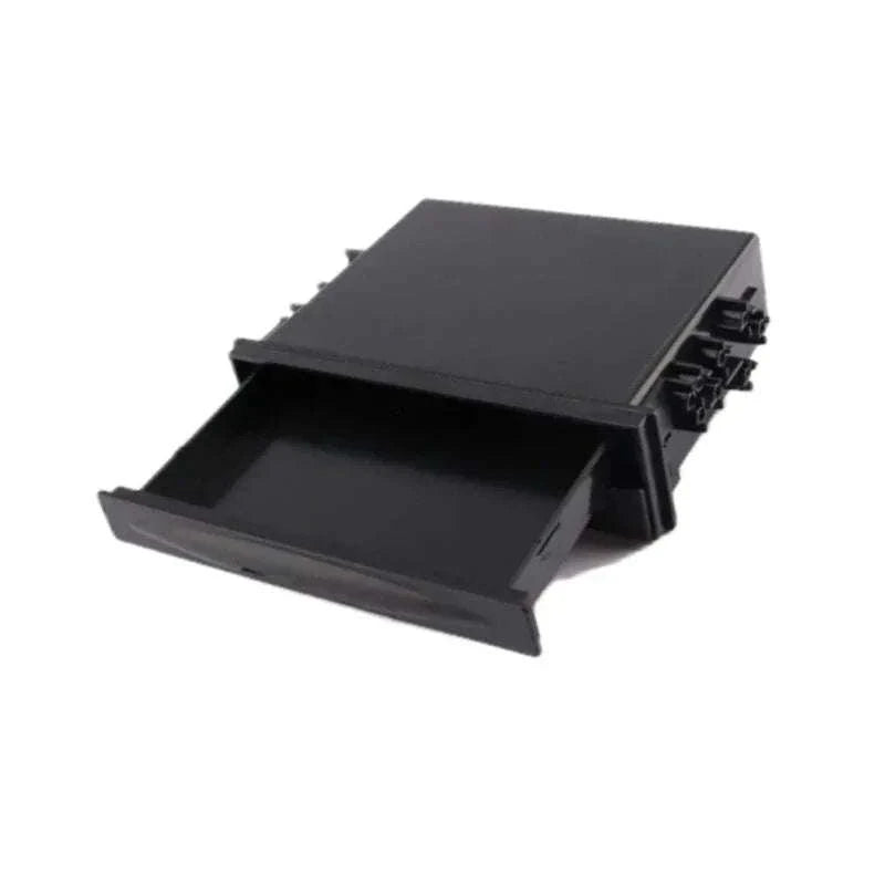 Universal 1 DIN Car Cup Holder Storage Box-Germany / Red