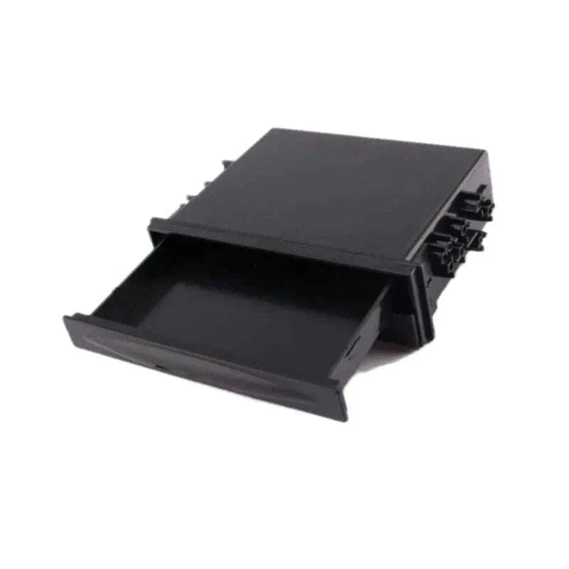 Universal 1 DIN Car Cup Holder Storage Box-Germany / Red