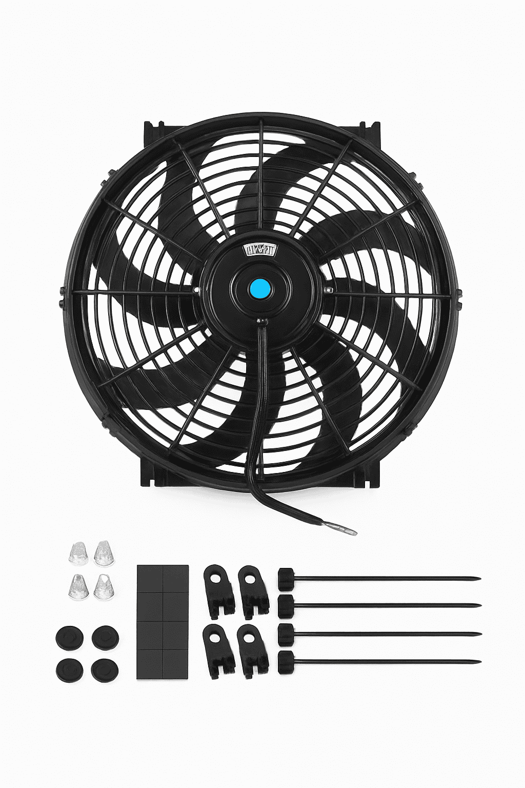 Universal 12V Car Radiator Cooling Fan 7-16 Inch-14inch