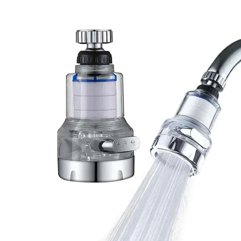 Universal 360° Rotating Water Purifier Filter Tap-one mode