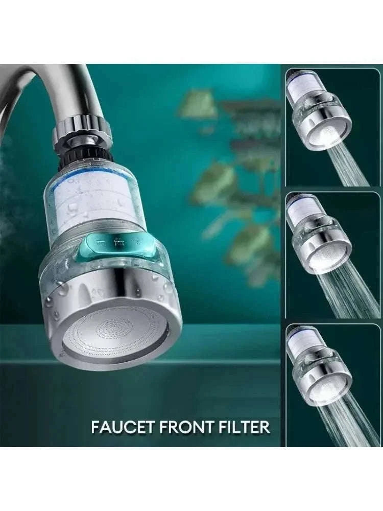 Universal 360° Rotating Water Purifier Filter Tap-three modes