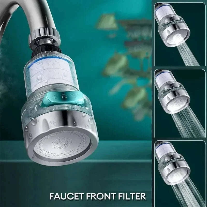 Universal 360° Rotating Water Purifier Filter Tap-three modes