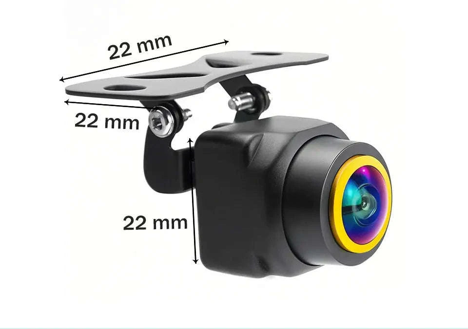 Universal 4K AHD 1080P Car Rear View Camera with Parking Track Line-Orange / 12 V