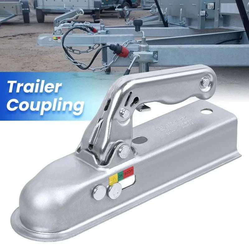 Universal 50mm Trailer Coupling Hitch for Unbraked Trailers up to 750kg-Default Title