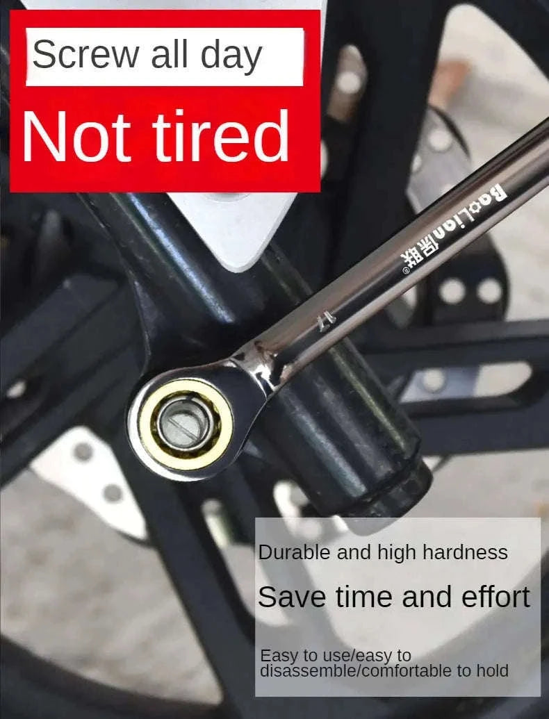Universal Adjustable Torque Wrench for Precise Repair Work-17mm