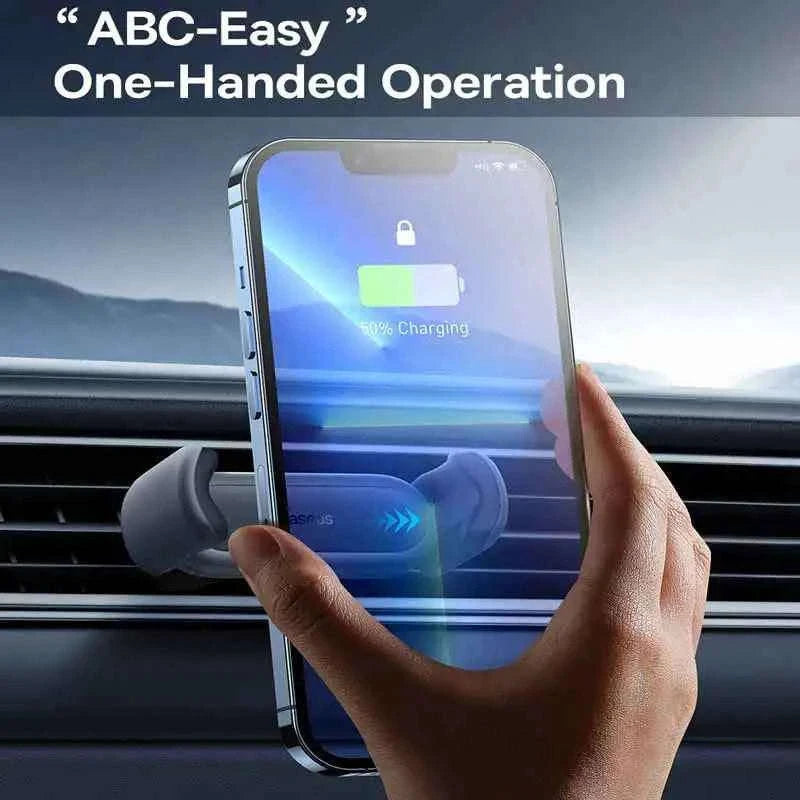 Universal Air Vent Car Phone Holder-Black