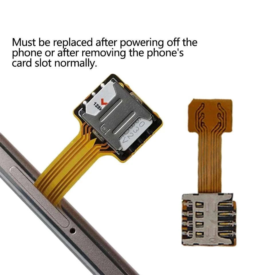 Universal Android Phone TF & Dual SIM Card Adapter-ONE NANO