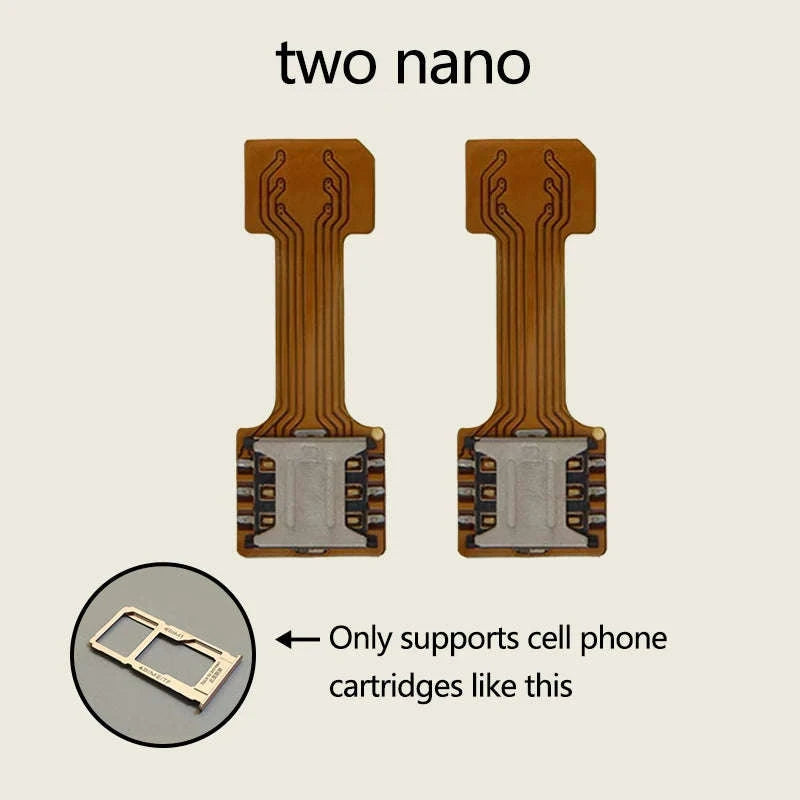 Universal Android Phone TF & Dual SIM Card Adapter-ONE NANO